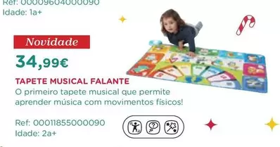 Oferta de .Com - Tapete Musical Falante por 34,99€ em El Corte Inglés