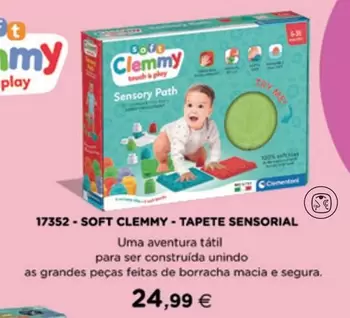 Oferta de Clementoni - Soft Clemmy - Tapete Sensorial por 24,99€ em El Corte Inglés