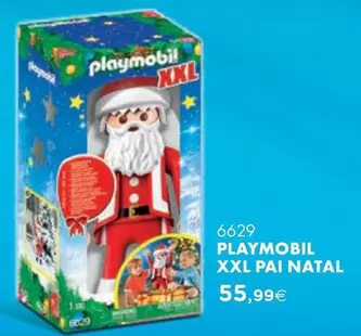 Oferta de Playmobil - Xxl Pai Natal por 55,99€ em El Corte Inglés