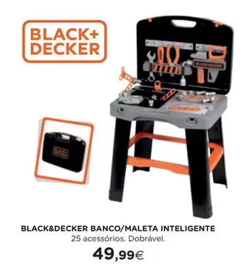 Oferta de Black&Decker Banco/ Maleta Inteligente por 49,99€ em El Corte Inglés