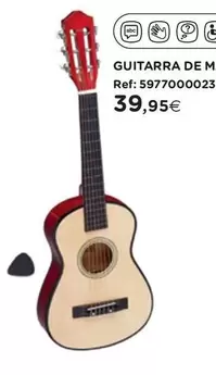 Oferta de Guitarra De Me por 39,95€ em El Corte Inglés