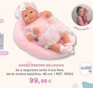 Oferta de Sweet Reborn Beijinhos por 99,99€ em El Corte Inglés