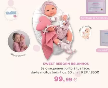 Oferta de Fa - Sweet Reborn Beijinhos por 99,99€ em El Corte Inglés