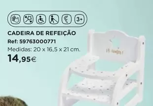 Oferta de Cadeira De Refeicao por 14,95€ em El Corte Inglés