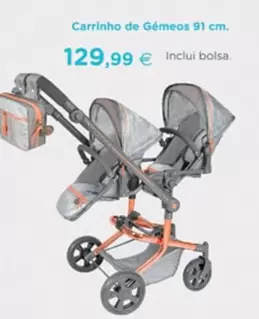 Oferta de Carrinho De Gémeos 91 Cm. por 129,99€ em El Corte Inglés