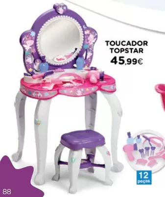 Oferta de Toucador Topstar por 45,99€ em El Corte Inglés