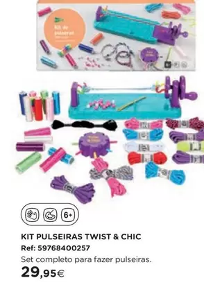 Oferta de Kit Pulseiras Twist & Chic por 29,95€ em El Corte Inglés