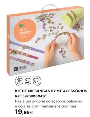 Oferta de A+ - Kit De Missangas By Me Acessorios por 19,95€ em El Corte Inglés