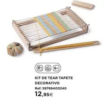 Oferta de Kit De Tear Tapete Decorativo por 12,95€ em El Corte Inglés