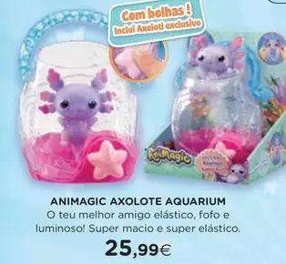 Oferta de .Com - Animagic Axolote Aquarium por 25,99€ em El Corte Inglés