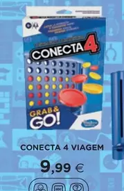 Oferta de Conecta 4 Viagem por 9,99€ em El Corte Inglés