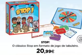 Oferta de Stop! - O Clássico Stop Em Formato De Jogo De Tabuleiro por 20,99€ em El Corte Inglés