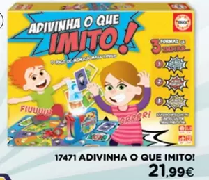 Oferta de 17471 Adivinha O Que imit por 21,99€ em El Corte Inglés