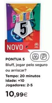 Oferta de Pontua 5 por 10,99€ em El Corte Inglés