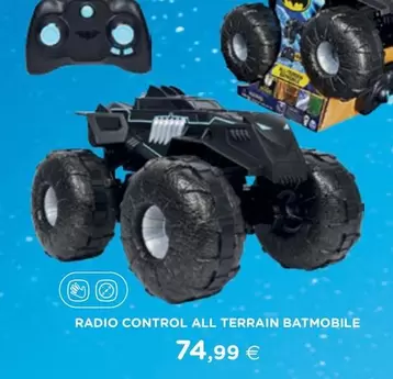 Oferta de Control - Radio  All Terrain Batmobile por 74,99€ em El Corte Inglés