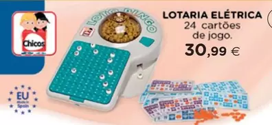 Oferta de Lotaria Eléctrica por 30,99€ em El Corte Inglés