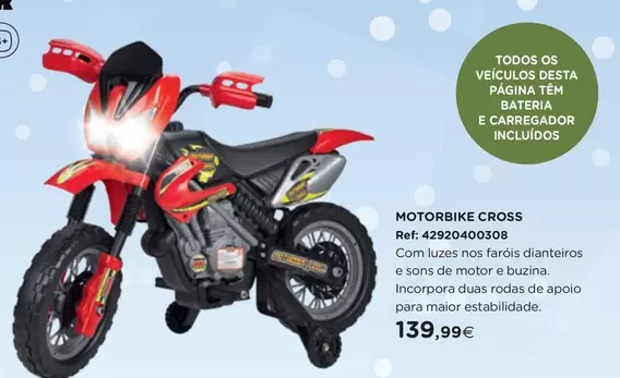 Oferta de .Com - Motobike Cross por 139,99€ em El Corte Inglés