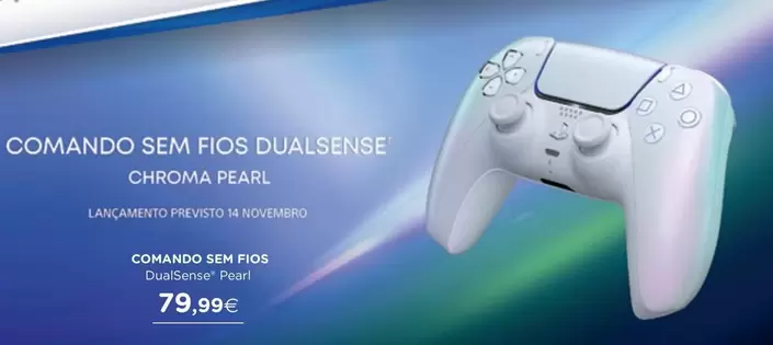 Oferta de Comando Sem Fios Dualsense por 79,99€ em El Corte Inglés