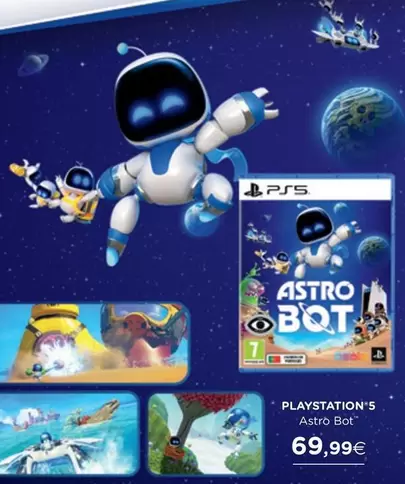 Oferta de Playstation's - Astro Bot por 69,99€ em El Corte Inglés