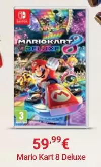 Oferta de Deluxe - Mario Kart 8 por 59,99€ em El Corte Inglés