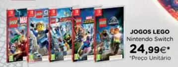 Oferta de LEGO - Nintendo Switch por 24,99€ em El Corte Inglés