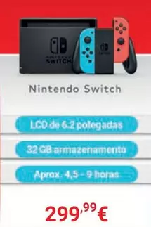 Oferta de Nintendo - Switch por 299,99€ em El Corte Inglés