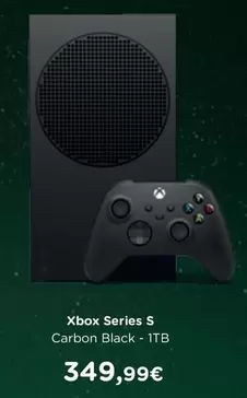 Oferta de Xbox -  Series S Carbon Black por 349,99€ em El Corte Inglés