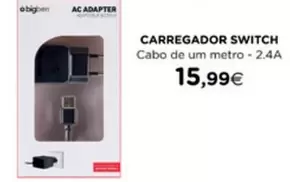 Oferta de Switch - Carregador por 15,99€ em El Corte Inglés