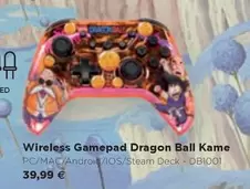 Oferta de A+ - Wireless Gamepad Dragon Ball Kame por 39,99€ em El Corte Inglés