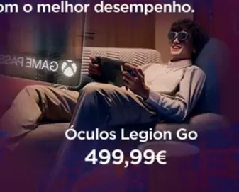 Oferta de Go - Oculos Legion por 499,99€ em El Corte Inglés