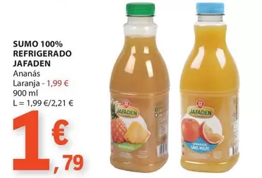 Oferta de Jafaden - Sumo 100% Refrigerado por 1,79€ em E.Leclerc