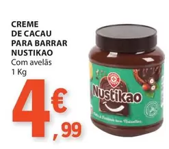 Oferta de .Com - Creme De Cacau Para Barrar por 4,99€ em E.Leclerc