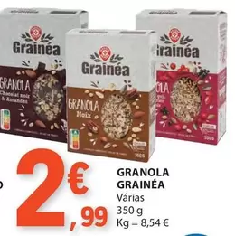 Oferta de Grainea - Granola por 2,99€ em E.Leclerc