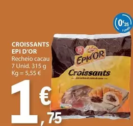 Oferta de Recheio - Croissants Epi D'or por 1,75€ em E.Leclerc