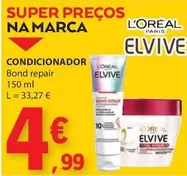 Oferta de L'Oréal - Condicionador por 4,99€ em E.Leclerc