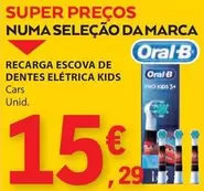 Oferta de Oral B - Recarga Escova Dentes Eléctrica Kids por 15,29€ em E.Leclerc