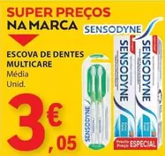 Oferta de Sensodyne - Escova De Dentes Multicare por 3,05€ em E.Leclerc