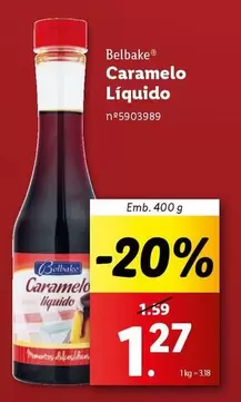 Oferta de Belbake - Caramelo Liquido por 1,27€ em Lidl