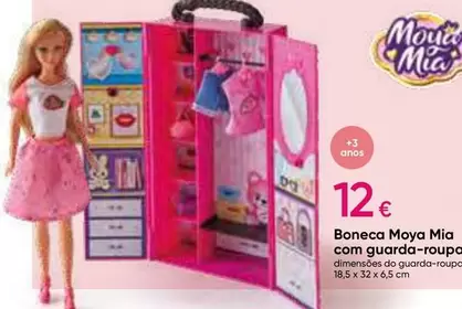 Oferta de .Com - Boneca Maya Mia por 12€ em Pepco