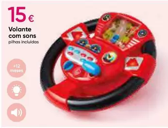 Oferta de .Com - Volante Com Sons por 15€ em Pepco