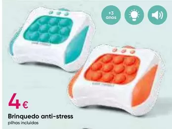 Oferta de Brinquedo Anti-stress por 4€ em Pepco