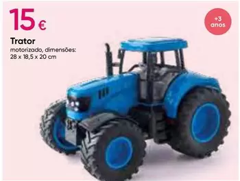 Oferta de Tractor por 15€ em Pepco