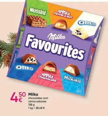 Oferta de Milka - Chocolates Com Varios Sabores por 4,5€ em Pepco