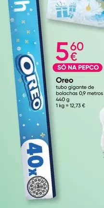 Oferta de Oreo - Tubo Gigante De Bolachas por 5,6€ em Pepco