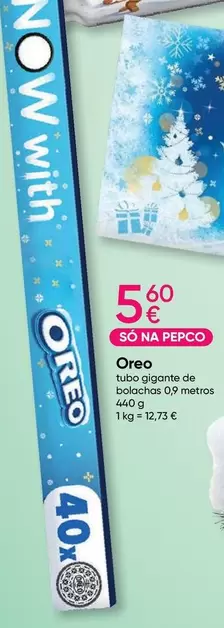 Oferta de Oreo - Tubo Gigante De Bolachas por 5,6€ em Pepco