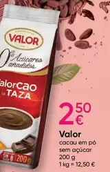 Oferta de Valor - Cacau Em Pó Sem Açúcar por 2,5€ em Pepco