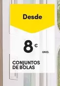 Oferta de Conjuntos De Bolas por 8€ em Continente