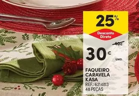 Oferta de Kasa - Faqueiro Caravela por 30€ em Continente