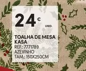 Oferta de Kasa - Toalha De Mesa por 24€ em Continente