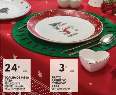 Oferta de Kasa - Toalha De Mesa por 24€ em Continente